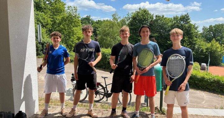 Erfolgreicher Start in die JtfO-Tennis-Saison!